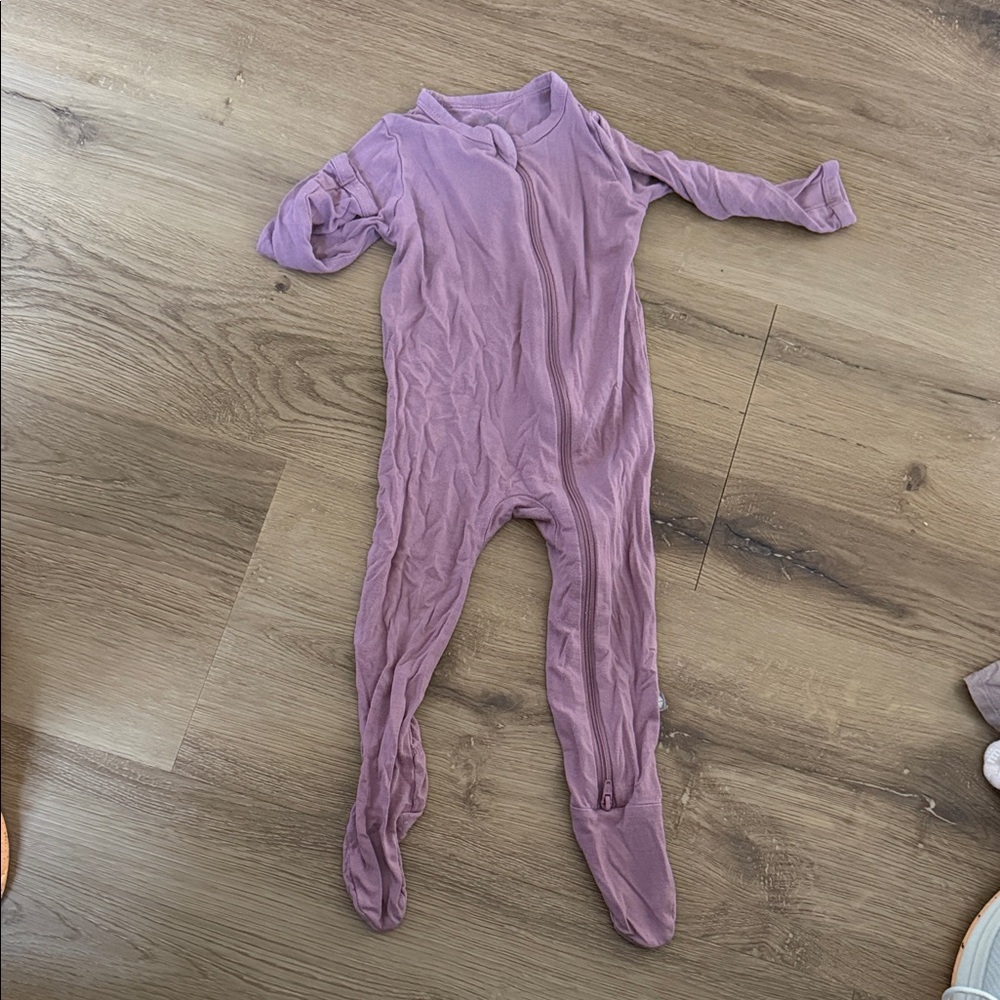 Kyte BABY Mauve Kids Footie One Piece